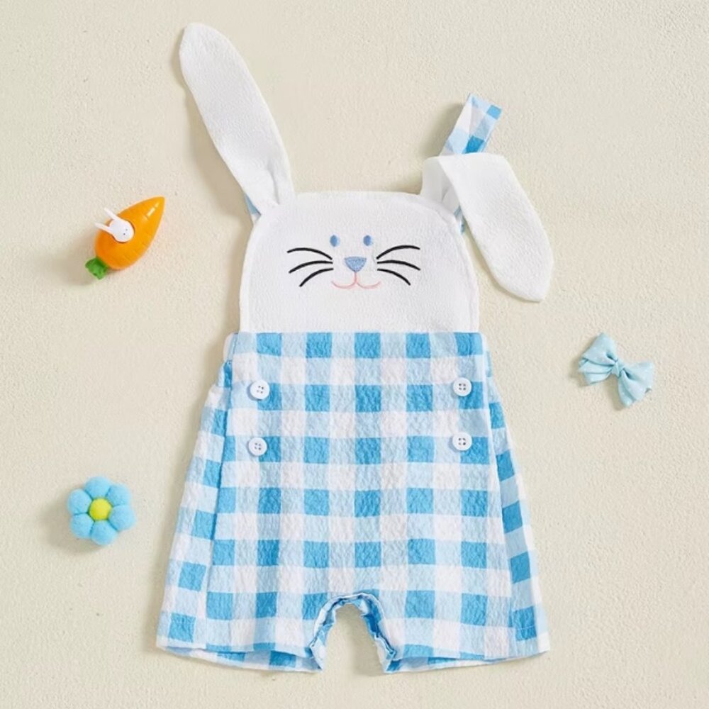 Easter Bunny Rabbit Baby Boys Romper Jumpsuit